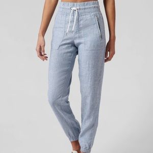 Athleta Cabo Linen Jogger
